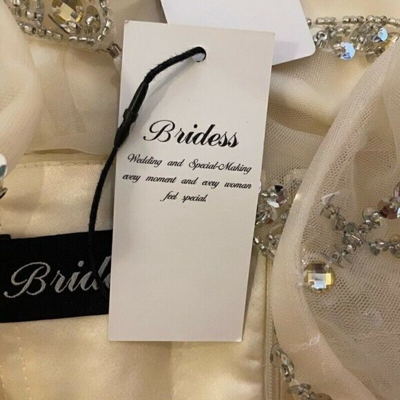 Bridess Wedding A-Line Dress Ivory Sweetheart 6 - Picture 10 of 10